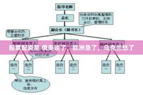 股票配资是 俄美谈了，欧洲急了，乌克兰愁了